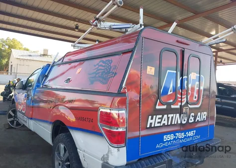 2012 Ford F-150 Xl из США, поврежденный, VIN 1FTNF1CF5CKE10201